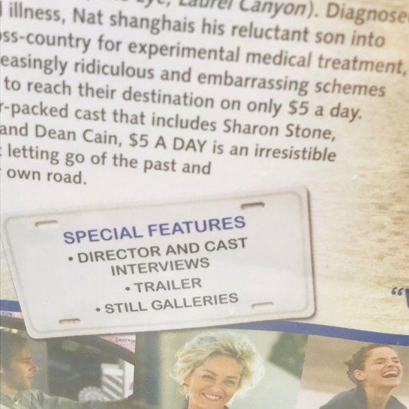 $5 A Day DVD 2009 Christopher Walken Sharon Stone New In Package - Picture 7 of 8